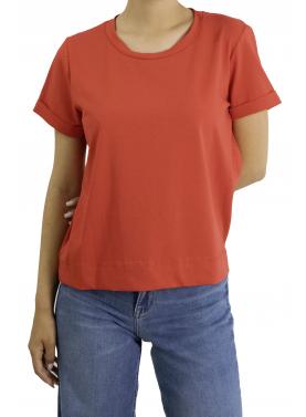 T-shirt tinta unita girocollo